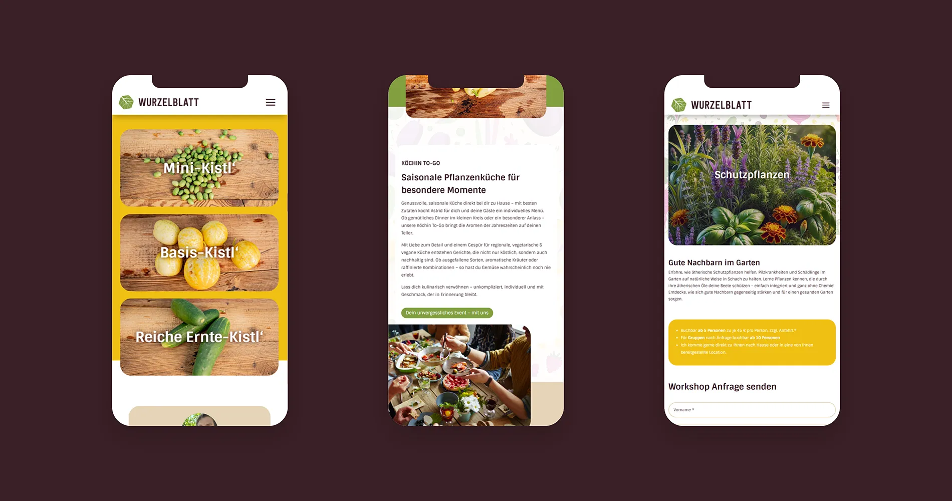 Mobile Website Mockup Mobile Website Mockup