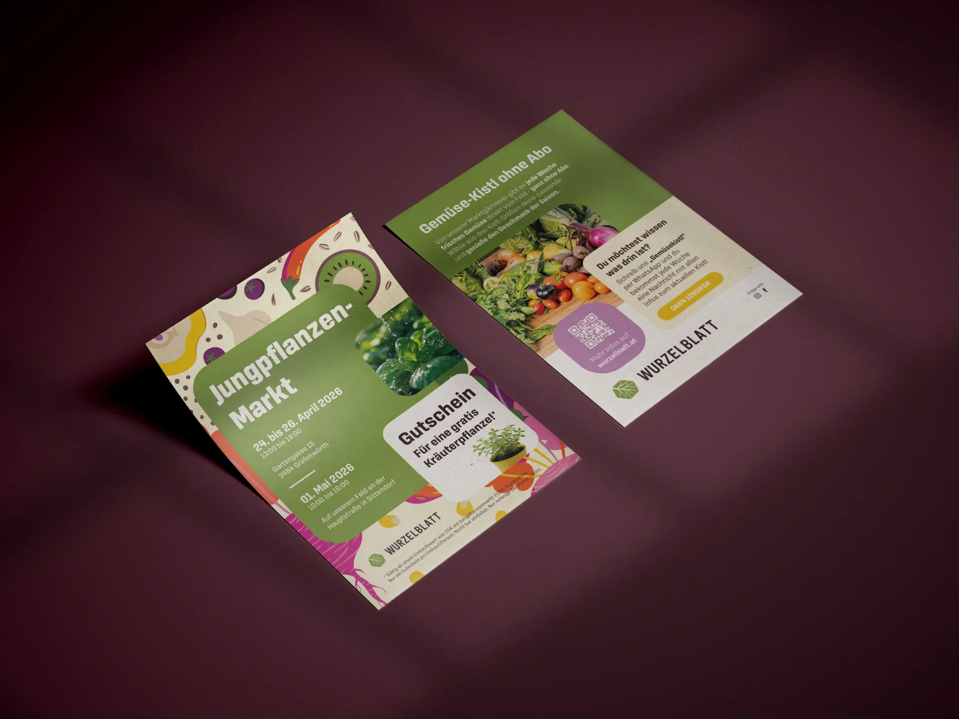A6 Flyer mockup